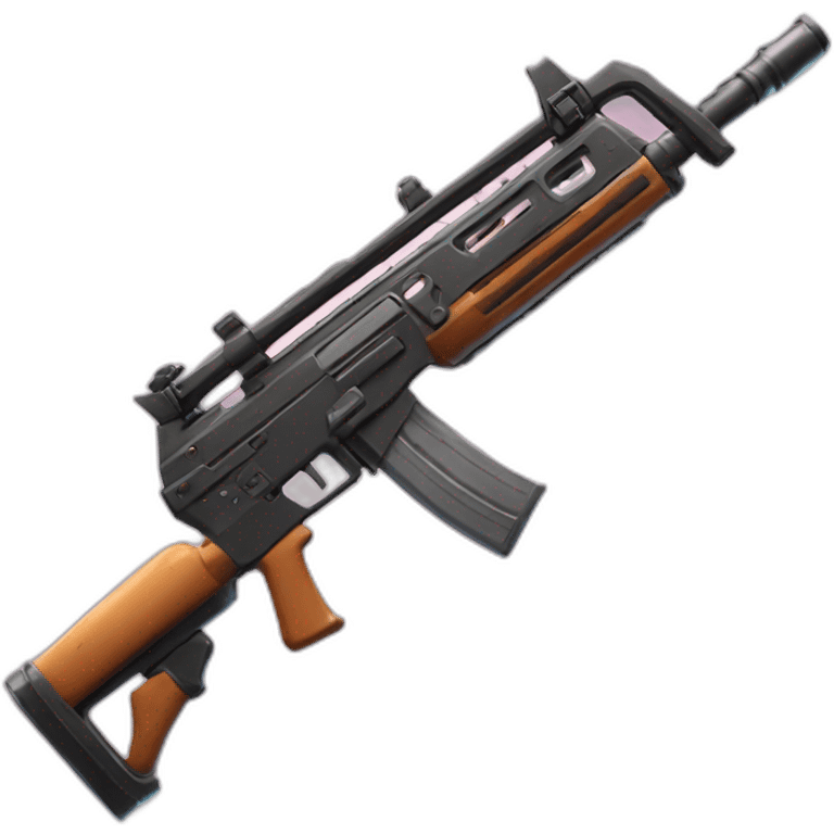 Fortnite assault rifle weapon emoji