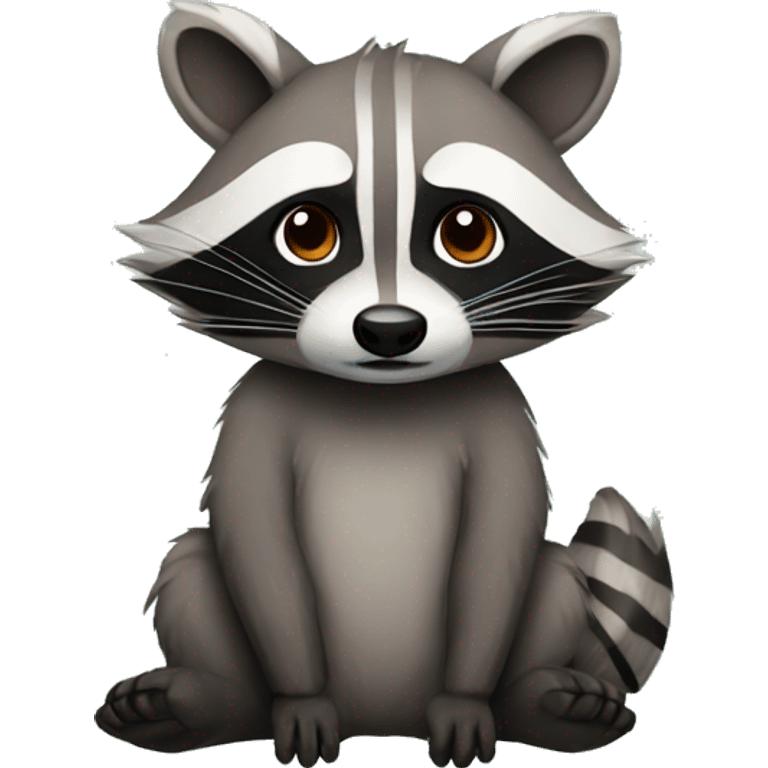 Raccoon emoji