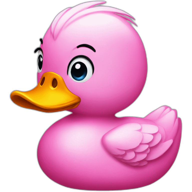 pink duck emoji