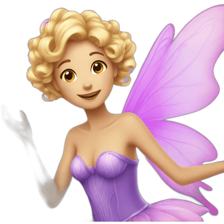 Magic fairy emoji