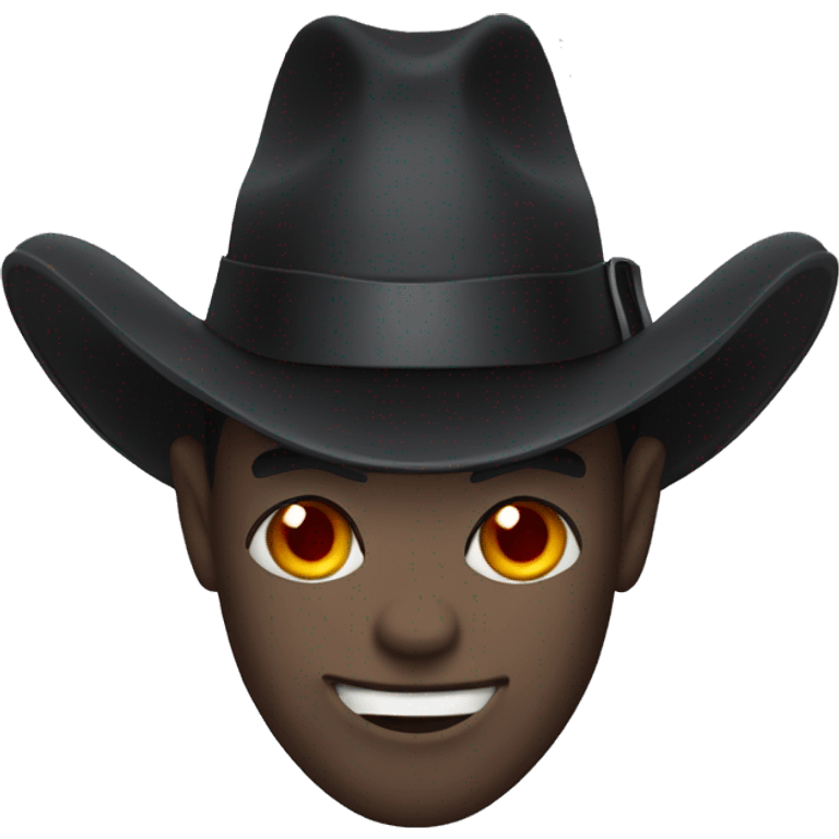 vampire with a cowboy hat emoji