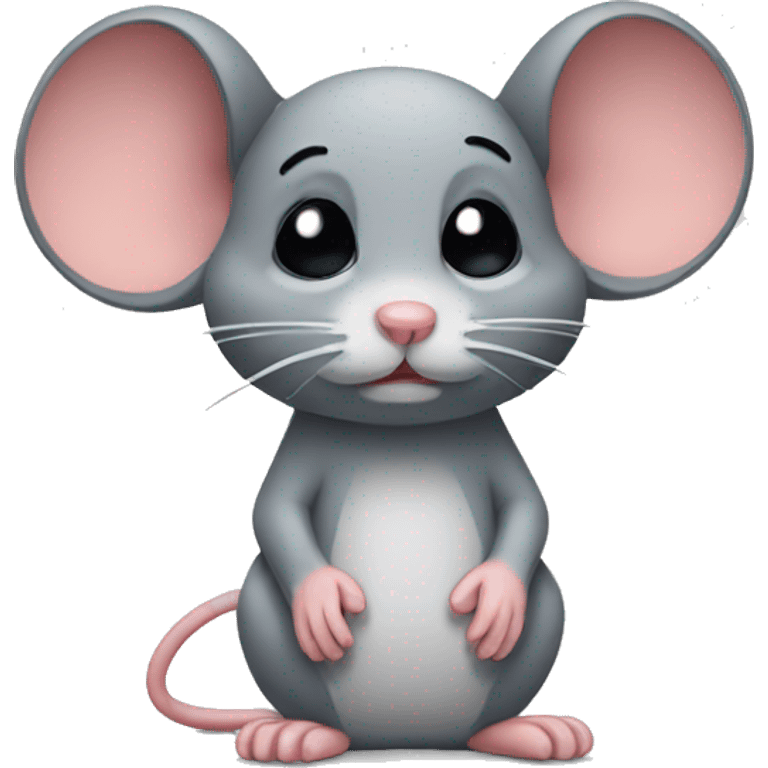 sad mouse emoji