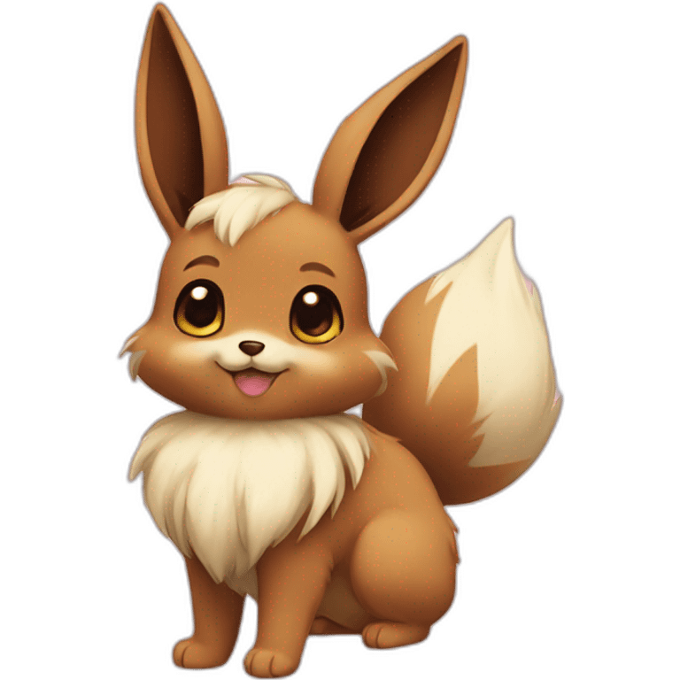 eevee cute heart emoji