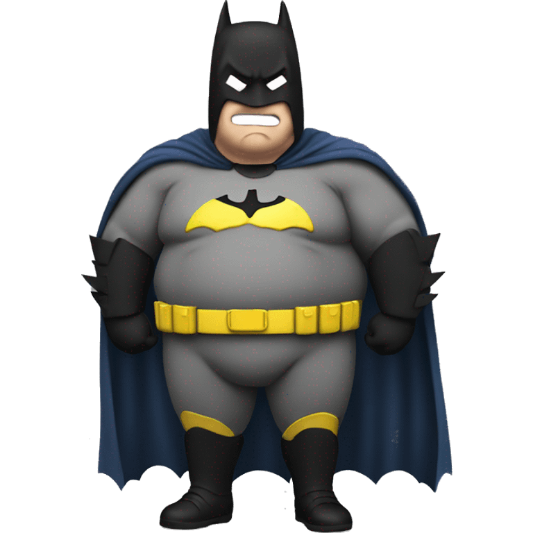 Fat batman emoji