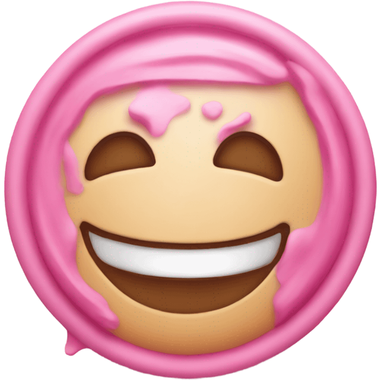 Pink menu emoji