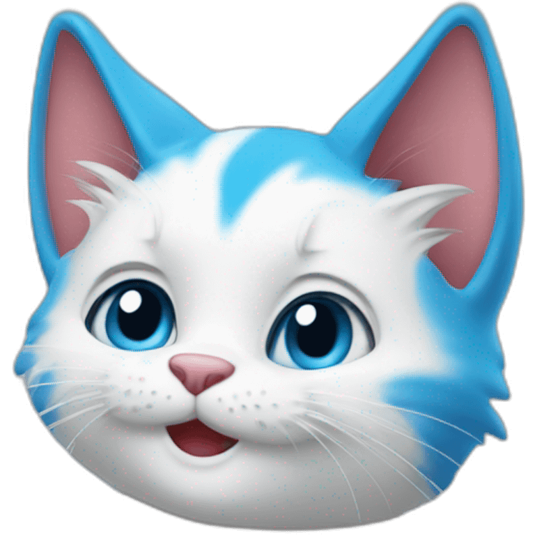 Smurf cat emoji