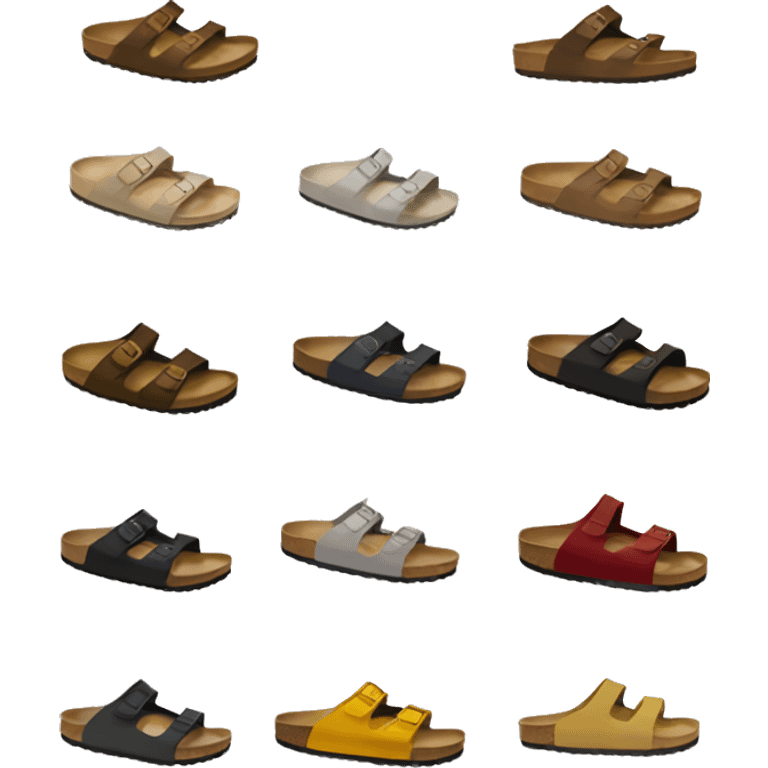 Birkenstock sandals emoji