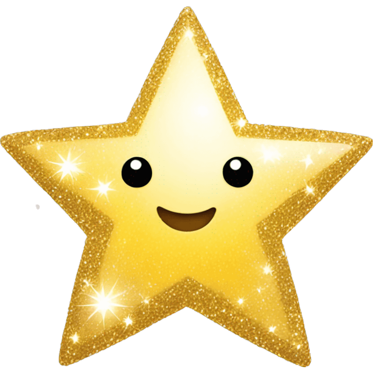 Sparkling star emoji