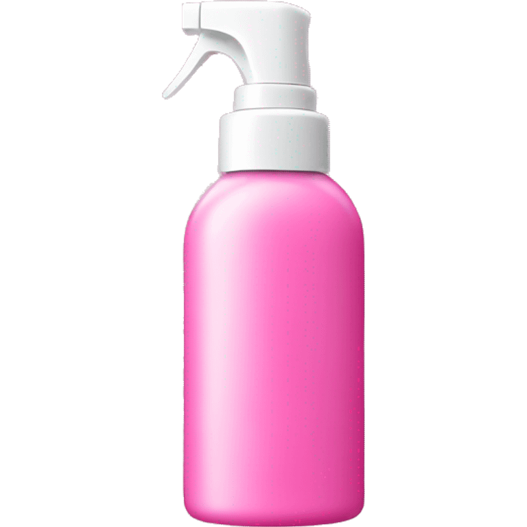 Pink spray skincare bottle emoji