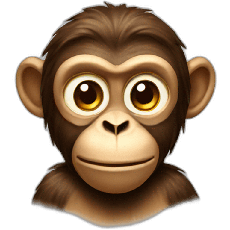 cool monkey emoji