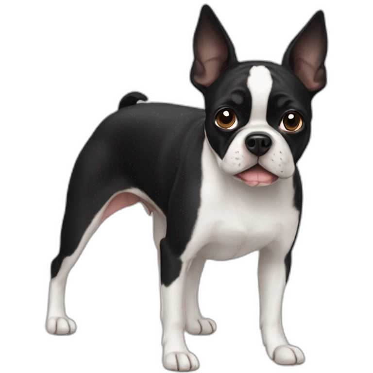 Boston terrie emoji