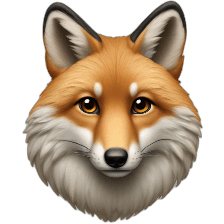 Écureuils sur Renard emoji