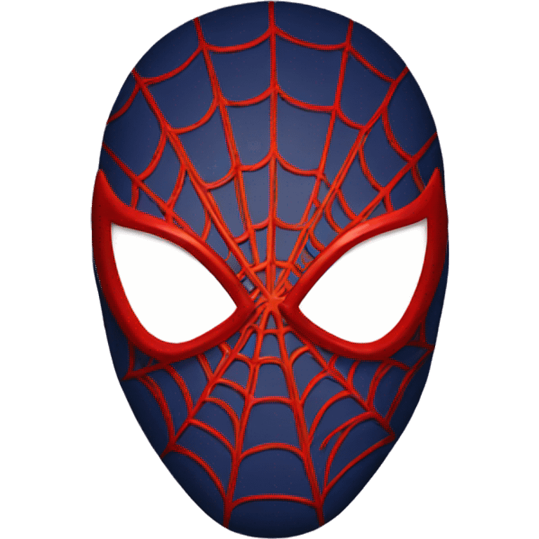 Spiderman mask emoji