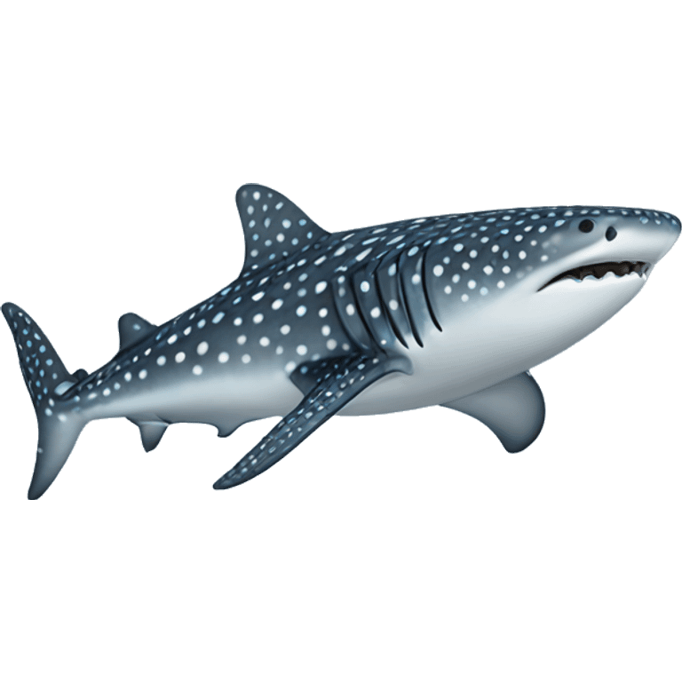 Whale shark emoji