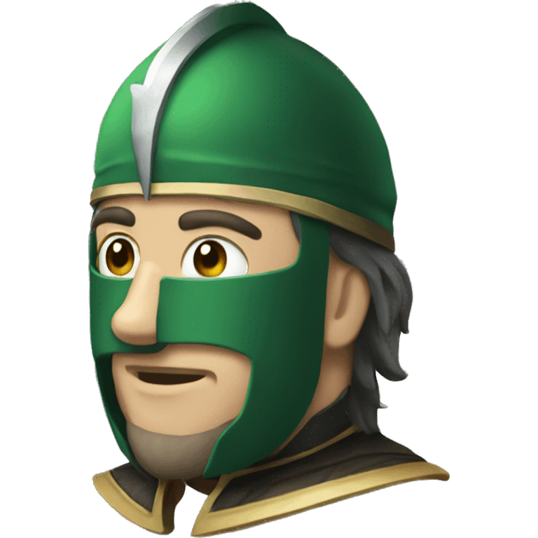 chevalier vert  emoji