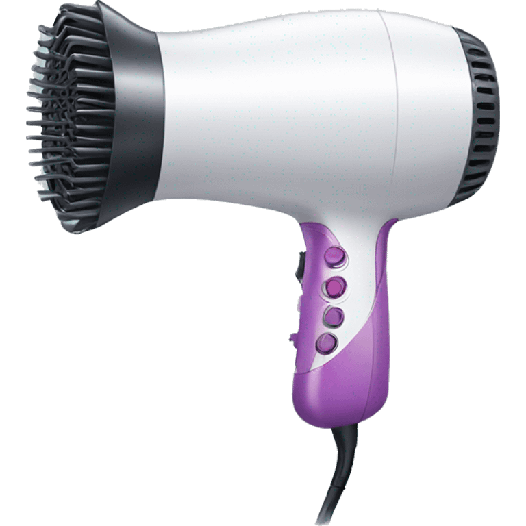 hair dryer emoji