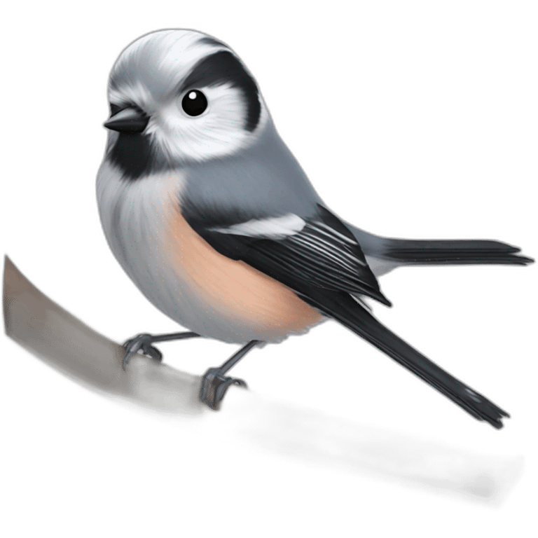 Long-tailed Tit emoji