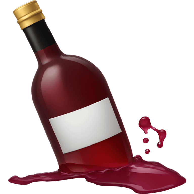 spilled wine emoji