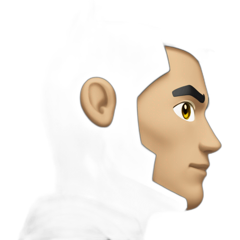 Batman de profile avec du charisme  emoji