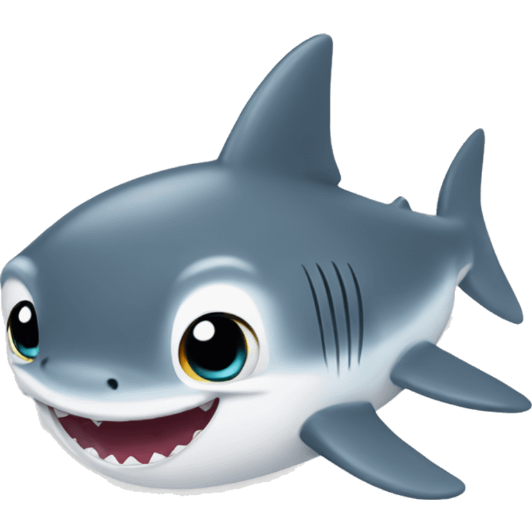 Baby shark cute emoji