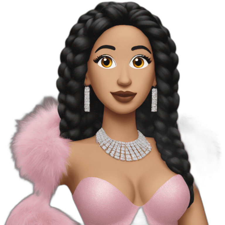 Cardi B met gala emoji