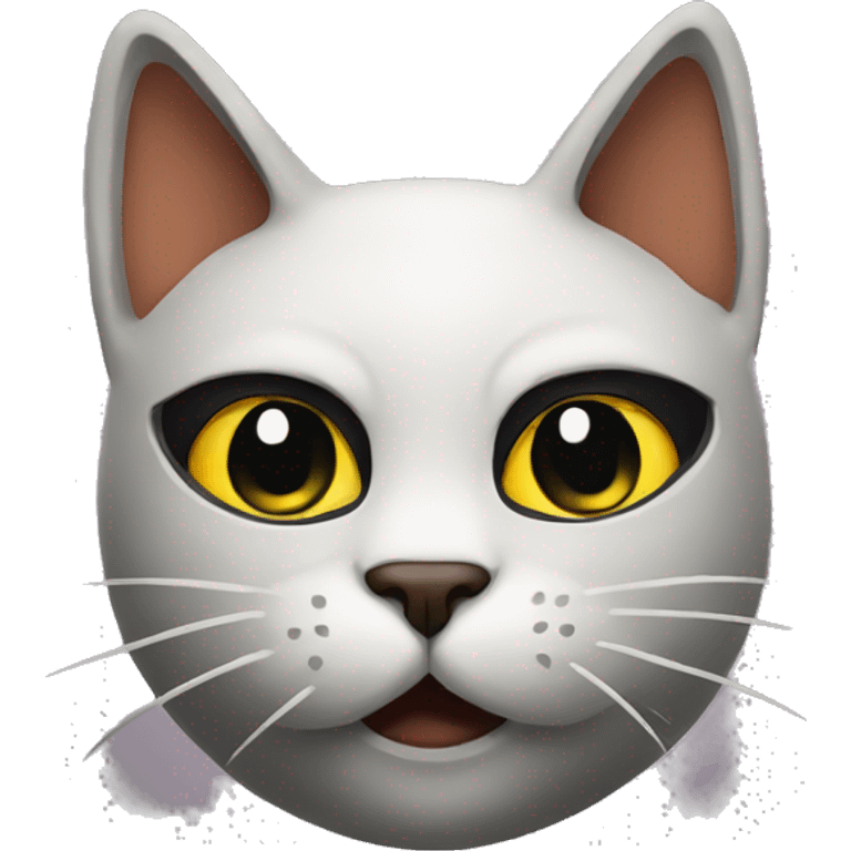 cat in ninja mask emoji