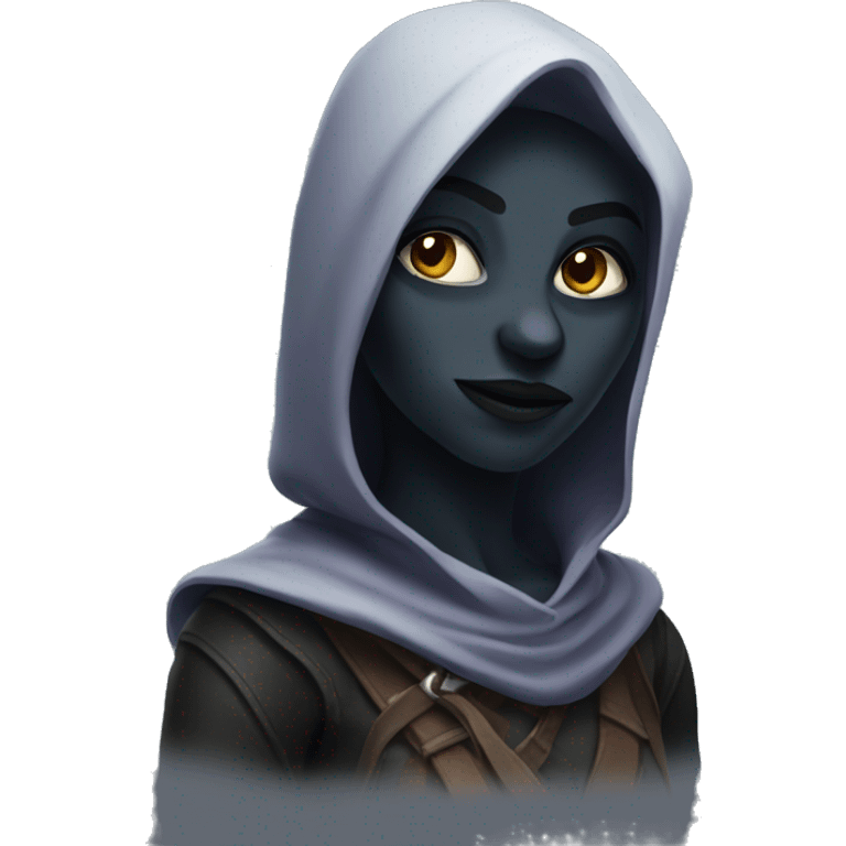 Drow thief female emoji