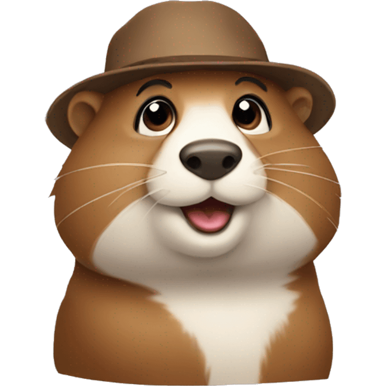 Rich gopher emoji