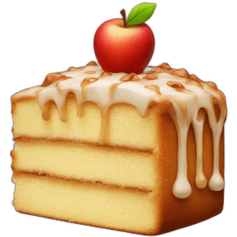 apple cake from technology emoji