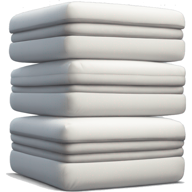 a stack of mattresses emoji