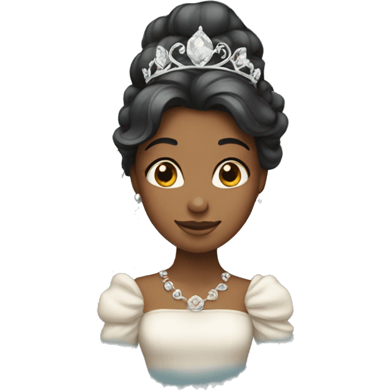 Princess with tiara  emoji