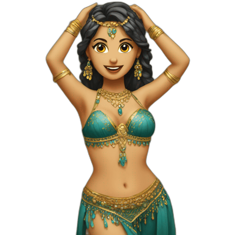 Belly dance emoji