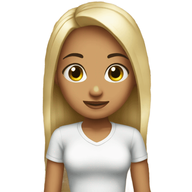 Gril perfect emoji