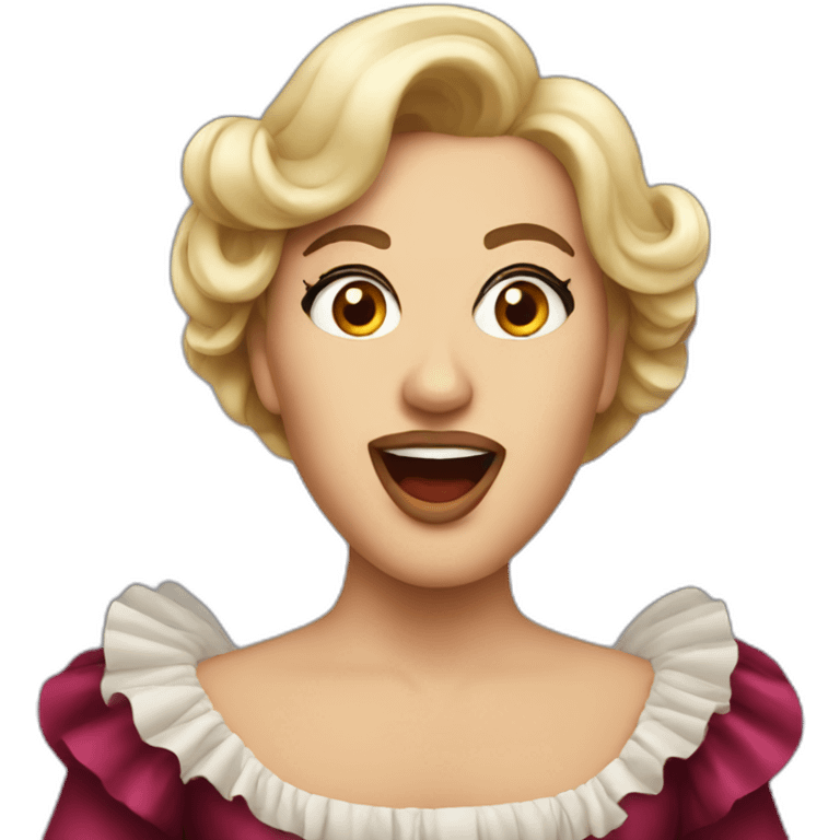 opera singer emoji