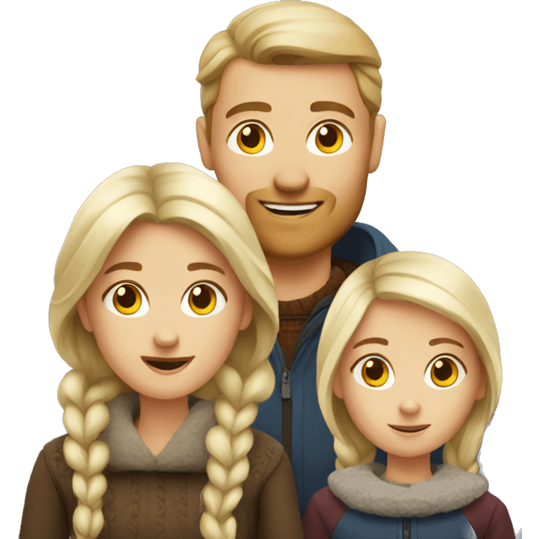 Nordic family emoji