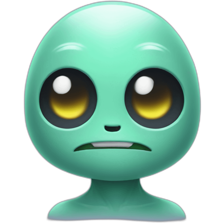 kawaii alien emoji