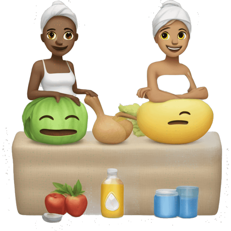 Healthy routine  emoji