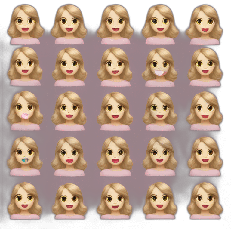 Taylor Swift in lover era outfit emoji