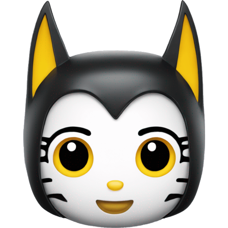 hello kitty batman emoji