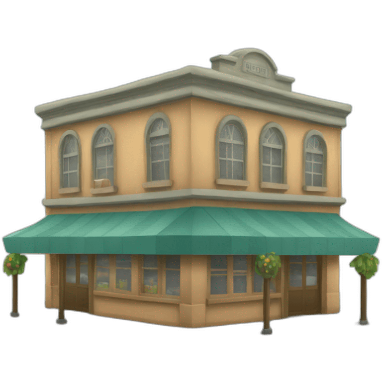 market store building emoji