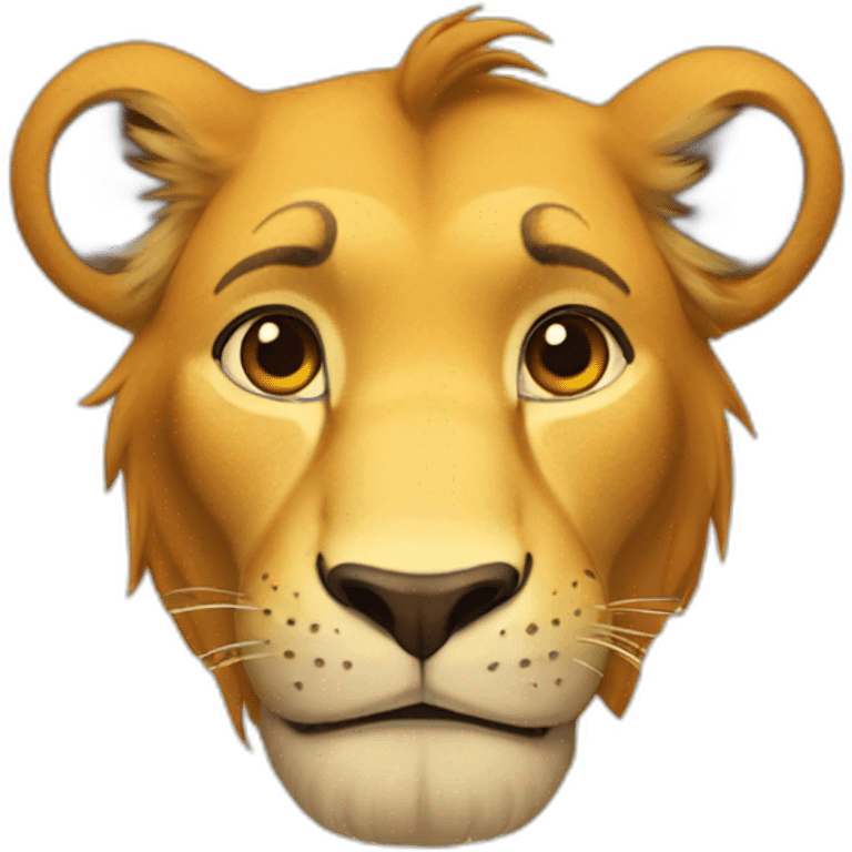 Simba emoji