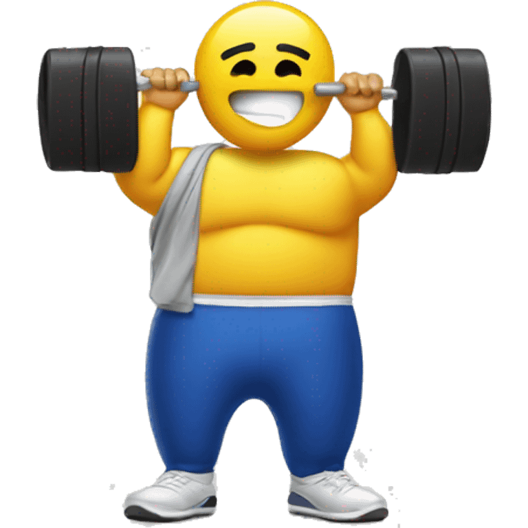 wallet sweat from working out sports emoji