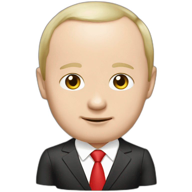 Putin as hello kitty emoji