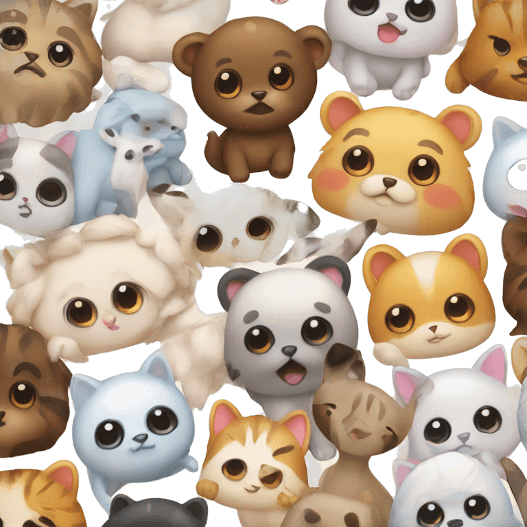 kawaii animals emoji