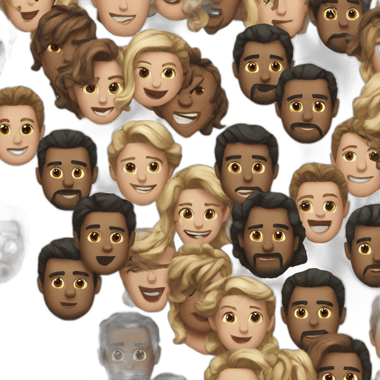 But man emojis look like celebs emoji