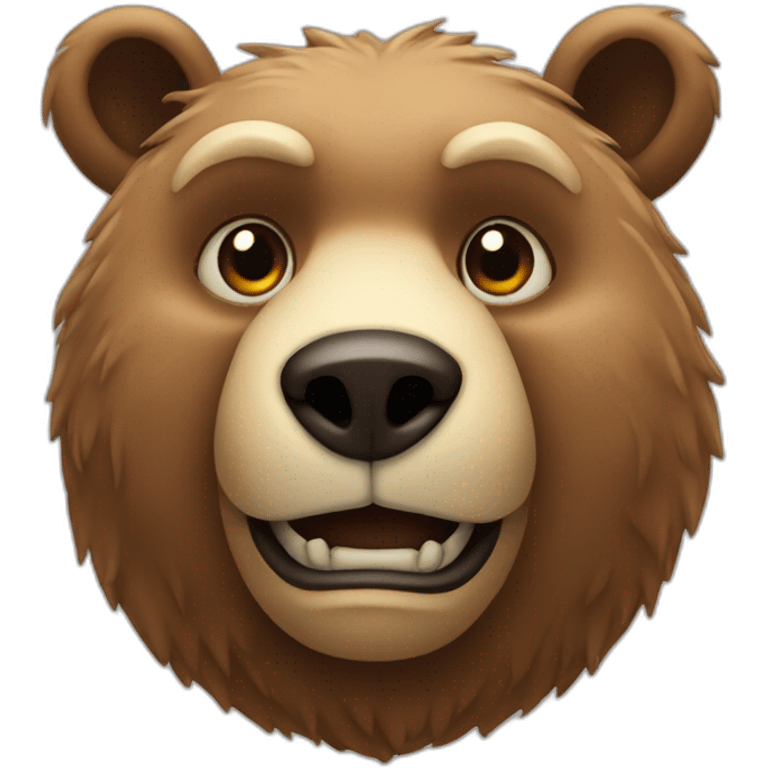 nefarious bear emoji