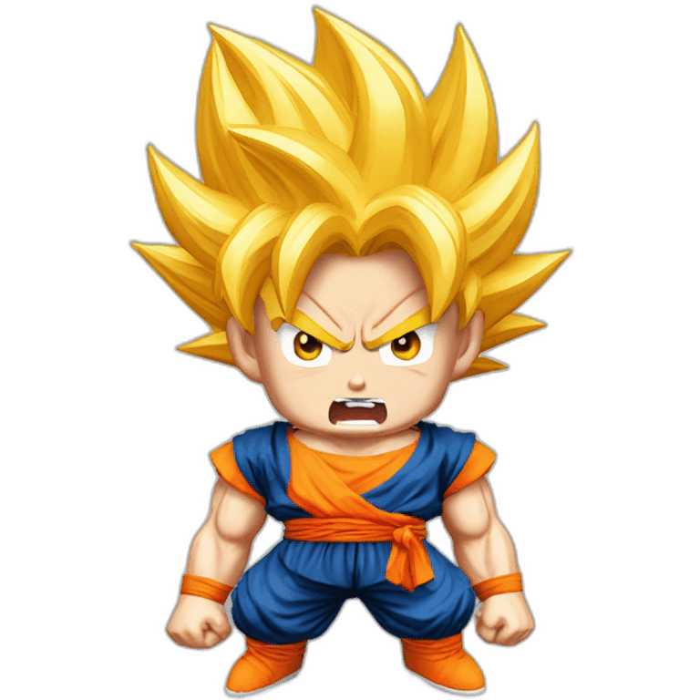 goku angry super saiyan emoji