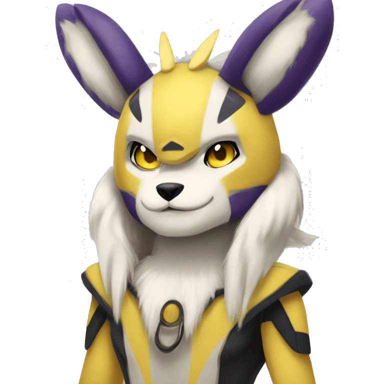 Anthro Metabee Medabee Renamon Zeraora emoji