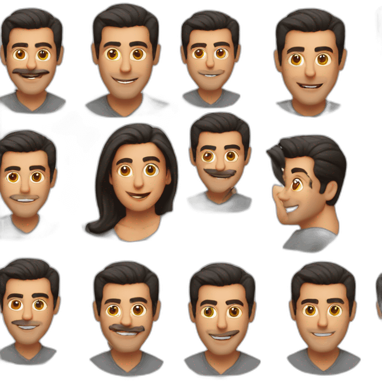 Salman Khan with dear emoji