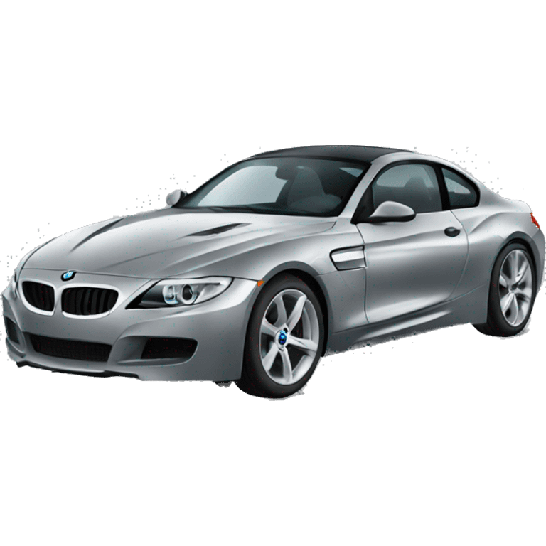 Grey bmw sports car emoji